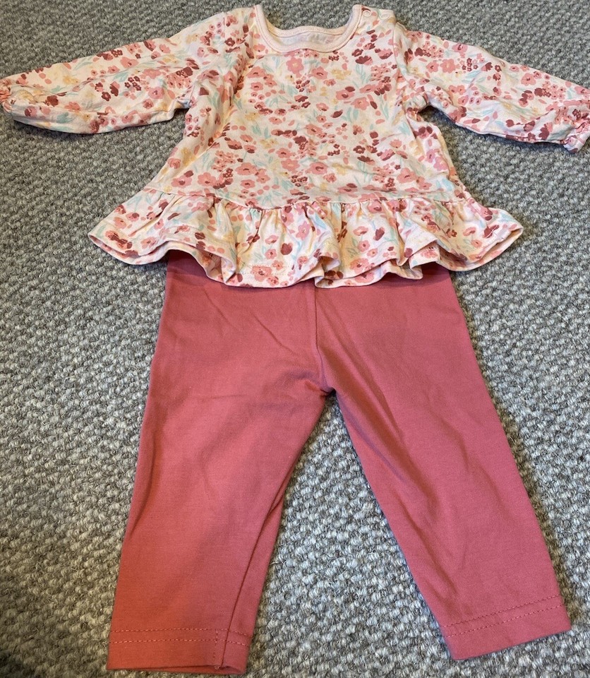 Nutmeg Baby Girl 36 Months Leggings & Top eBay