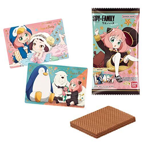 Spy x Family Shokugan Vol. 2 Wafer & Card – Japan Candy Store