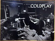 COLDPLAY 2 Sided Industry  PROMO POSTER - Poster Only - Rare