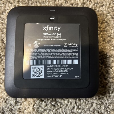 Xfinity XiOne-SC(B) Streaming Device TV Box SCXI11BEIBCO