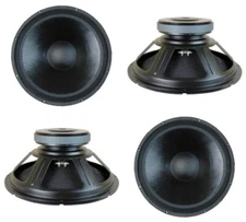 18" SubWoofer Speakers 4PACK PA 8ohm bass cabinet (4) Woofers replacement DJ NEW