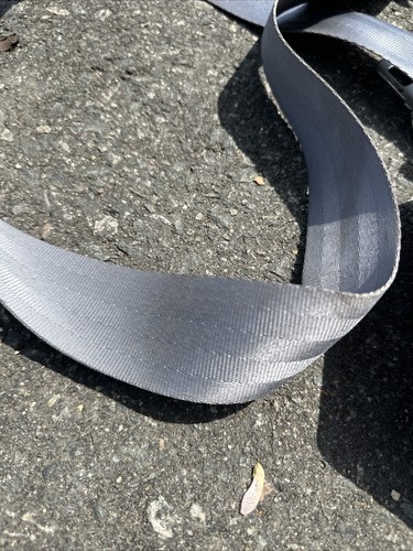 73-91 Chevy K5 Blazer GMC Jimmy FRONT SEAT BELTS LH and RH Retractors Gray - Picture 3 of 18