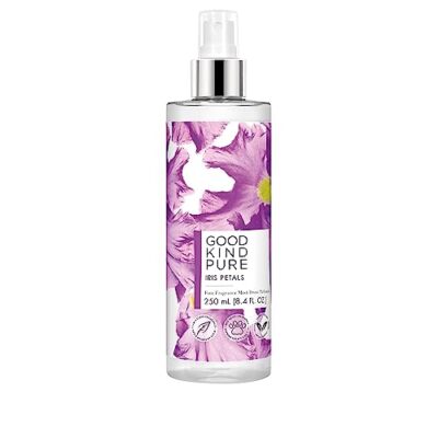 Good Kind Pure Iris Petals Body Mist Spray - Woody, Floral Fragrance - 8.4 Fl Oz