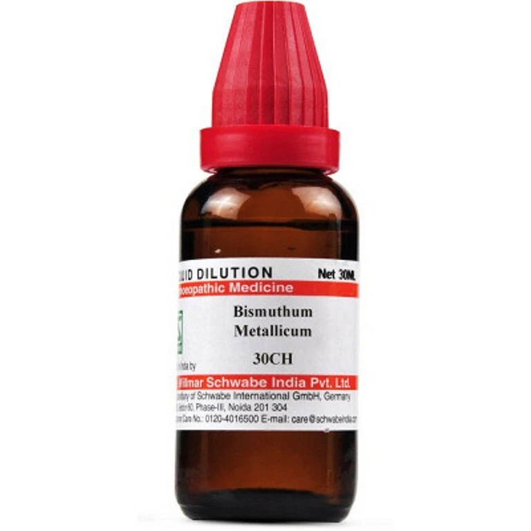Willmar Schwabe India Bismuthum Metallicum 30 CH (30ml)