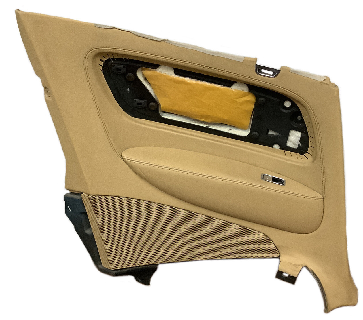 2007 Bentley Continental GTC Convertible LH Rear Interior Quarter Trim Panel Tan