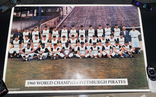 Pittsburgh Pirates 1960 World Series Champions großes 24x36 Poster - Bild 1 von 1