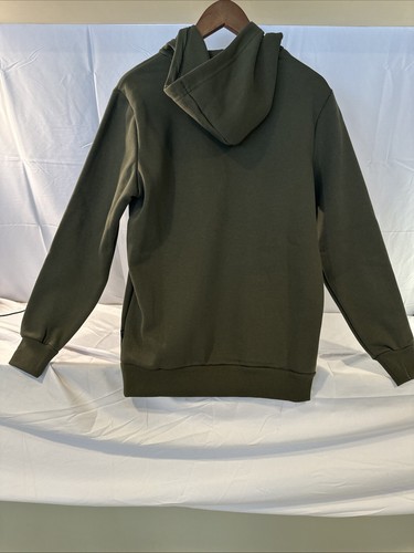NWT Puma Dark Olive Hoodie Sweatshirt Mens Size Small - Picture 3 of 4