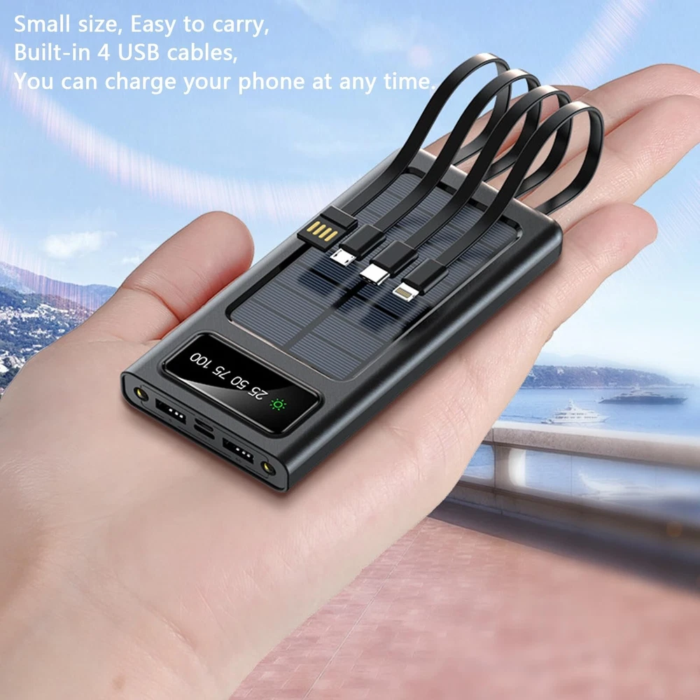 Power-Bank-Solar-Charger - 20000mAh Portable Charger,Solar Power Bank,Camping... Power-Bank-Solar-Charger - 20000mAh Portable Charger,Solar Power Bank,Camping...