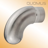 EndstüCk 90° Rohr Ø 42,4 X 2 Mm, Steckfitting, Handlauf, V2A Edelstahl, GeläNder