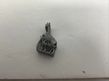 Torino pewter giraffe And Earrings