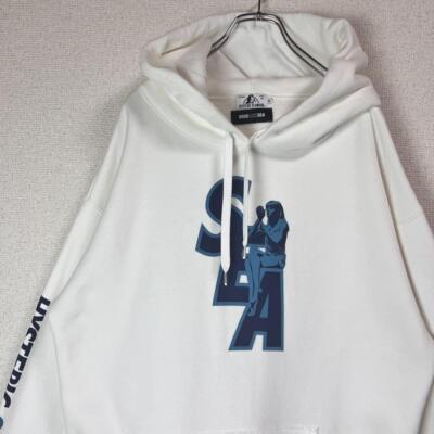 Hysteric Glamour Wind And Sea Hoodie White Size M Rare Hysteric Glamour Wind And Sea Hoodie White Size M Rare