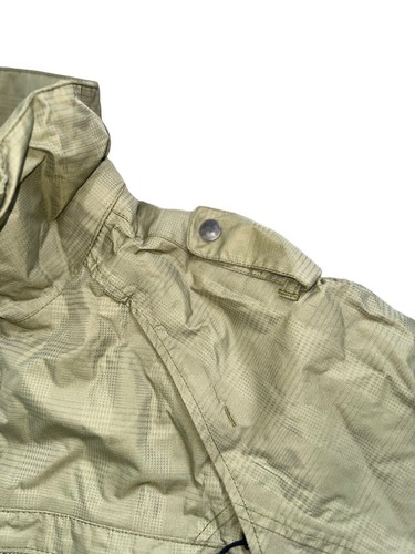 Oakley Green Olive Parka Baggy Fit Adults Size Medium Jacket Belted Mens - Picture 13 of 15