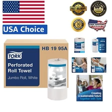 High Absorbency Jumbo Roll Paper Towels - 2-Ply, 2520 Sheets Total, Eco-Friendly