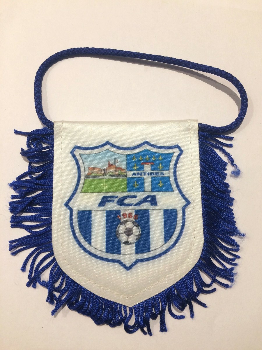 AS Fontonne Antibes rare fanion vintage foot football pennant wimpel banderin