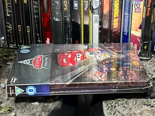 Cars 2 - Limited Edition Steelbook BLU-RAY DISC! REGION ALL! WALT DISNEY! NEW! - Picture 4 of 8