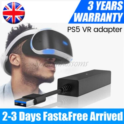 SPRINGBLOSSOMS For PS5 PS4 VR 4 PS5 VR Connector for PS VR to PS5 Cable Mini Camera Adapter F&F