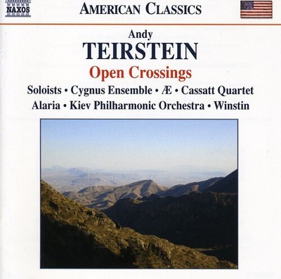 Teirstein / Cygnus Ensemble / Cassatt Quartet - Open Crossings [New CD]