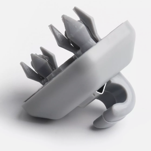 2PCS Sun Visor Gray Clip Holder Hook for Audi A3 S3 A4 S4 A5 S5 Q3 Q5 8U0857562A - Picture 4 of 14