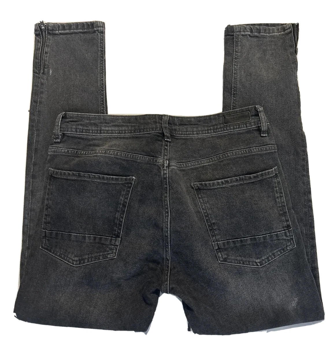 Jean Slim Zara Femme - Taille 40, Bleu, En Très Bon état D'occasion