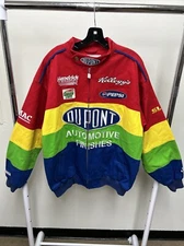Chase Authentics Jeff Gordon Dupont Racing Jacket Slick 50 Nascar - Size L