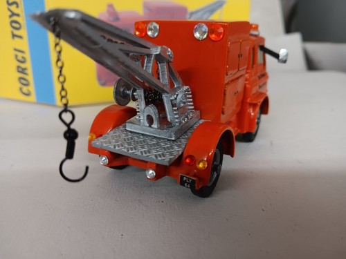 Camion recupero codice 3 Corgi Bedford TK in scatola riproduzione omaggio - Foto 5 di 7