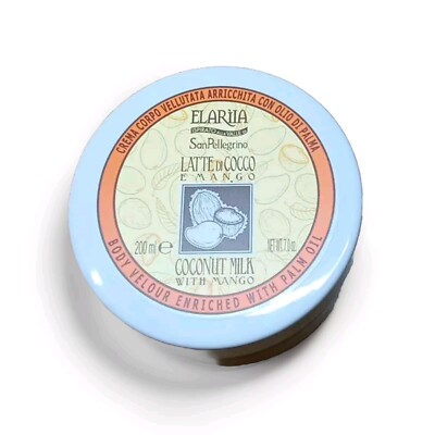Elarila by Perlier Body Velour Moisturizer with Mango & Palm oil 200ML New