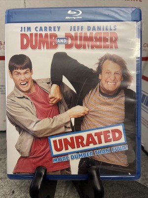 Dumb and Dumber Blu-Ray Unrated Edition 1994 Film Brand New Still Sealed