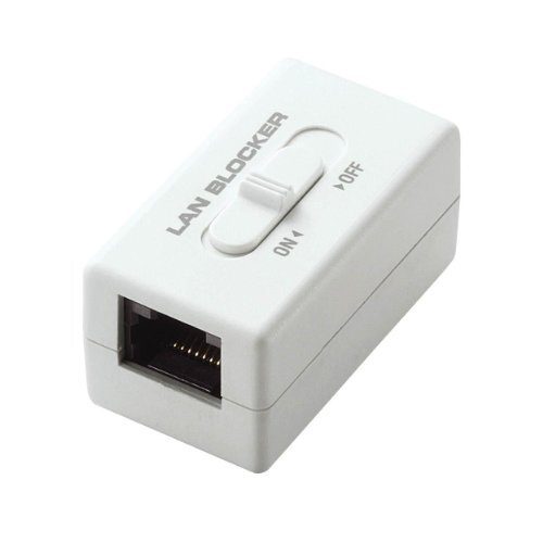 ELECOM Lan blocker network security Data Lock LD-DATABLOCK01 On/Off switch JP - Picture 1 of 2