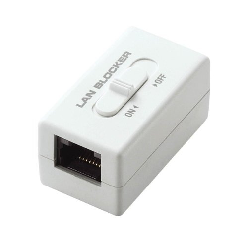 ELECOM Lan blocker network security Data Lock LD-DATABLOCK01 On/Off switch - 第 1/2 張圖片