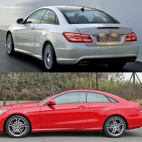 Superposición de apagón de eliminación de cromo para Mercedes Benz Clase E W207 2009+ moldura de ventana - Imagen 3 de 13