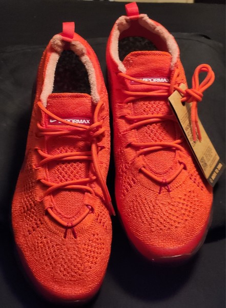 Talla 12.5 Nike Air VaporMax 2 Flyknit Red Orbit Hombre Zapatos para Correr AR5406-600 3