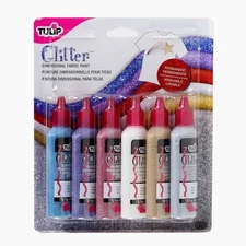 I Love To Create Tulip Dimensional Fabric Paint 6 Pack Trendy Colors 1.25Oz