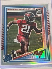 2025 Panini Donruss Benjamin Morrison #361 Optic Preview Holo Tampa Buccaneers