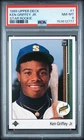 Ken Griffey Jr. 1989 Upper Deck #1 Rookie PSA 8