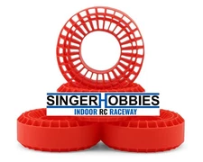 INJORA INJDGT-1906RD 1.9" 1/10 Crawler Tires Silicone Rubber Inserts 118-122mm