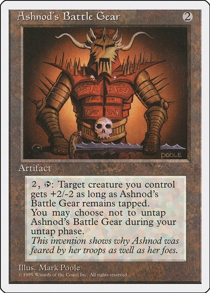 Ashnod's Battle Gear [4ED - 296 Moderately Played]