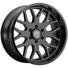 Thret Off-road 901 Monarch 22x10 6x5.5 -21mm Gloss Black Wheel Rim 22 Inch