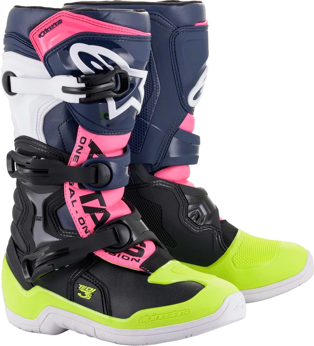 Alpinestars Youth Tech 3S Boots - Motocross Dirt Bike MX | eBay