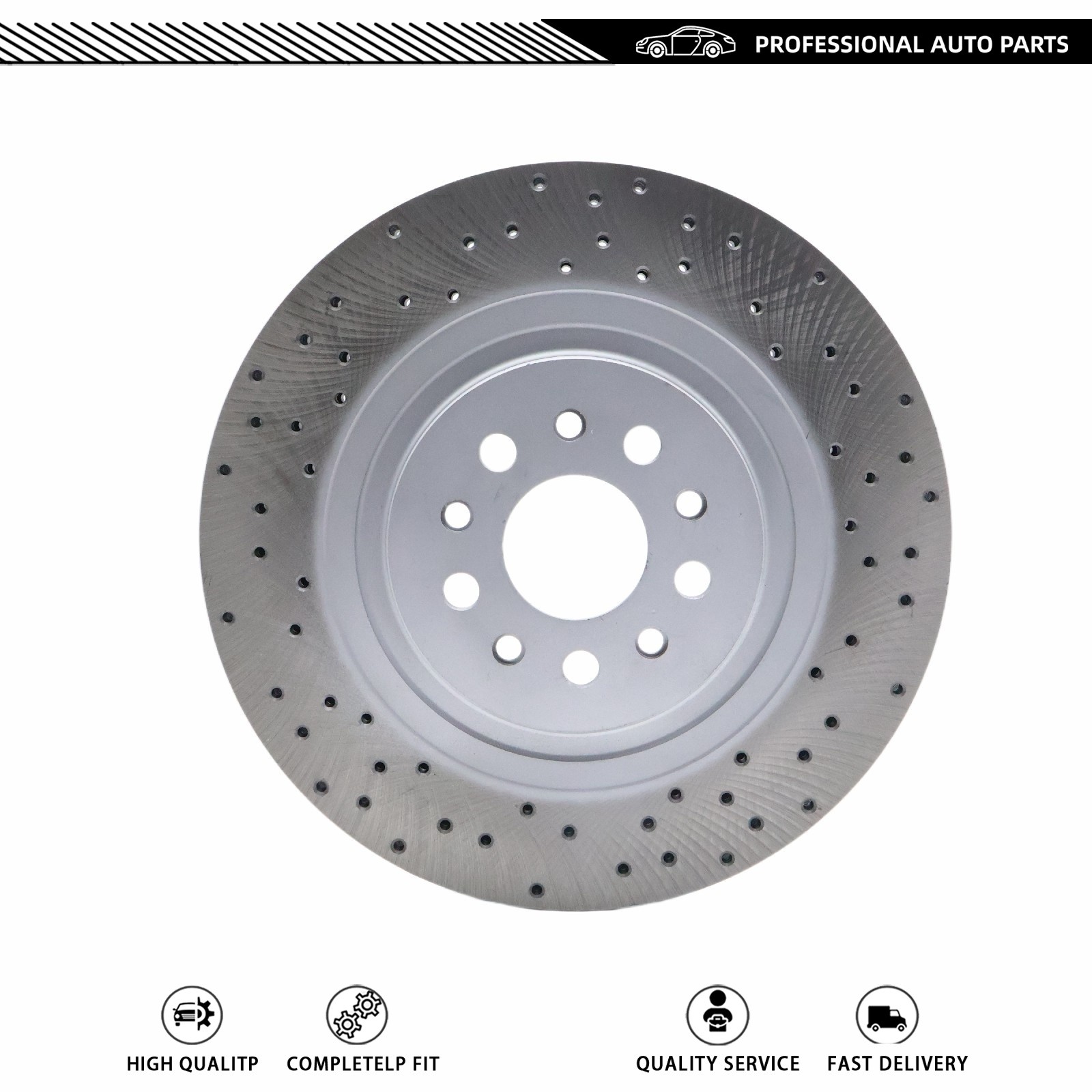 Maserati Ghibli 2014 Front Left, right Brake discs Pair P/N 670030935