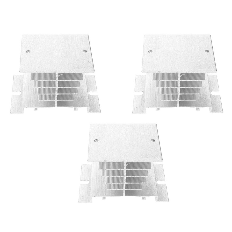 3 Pcs Heatsink Cooling Fin Block Replacement for Rectifier Bridge ...
