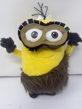 Universal Studios Minions Bob Caveman Plush Soft Toy Stuffed Animal