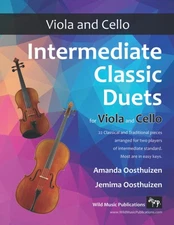Intermediate Classic Duets for Viola and Cello: 22 Classical and Traditional pie