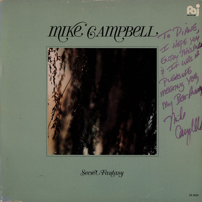 Mike Campbell - Secret Fantasy (Vinyl LP - 1982 - US - Original)