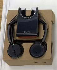 Poly Voyager Focus 2 UC Stereo Headset with USB-C Adapter Charging Stand