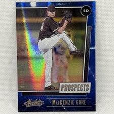 2021 Panini Absolute - Mackenzie Gore Prospects #P-3 Spectrum Blue /149 Rookie