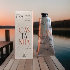 NEW Natura Ekos Castanha Nourishing Deodorant Foot Cream 2.6 OZ / 75 G