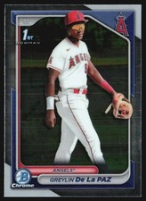 2024 Bowman Chrome Prospects Greylin De La Paz #BCP-181 GS1-1000