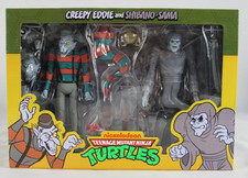 NECA TMNT Ninja Turtles Creepy Eddie & Shibano-Sama 2 Pack Figure MIB Y845