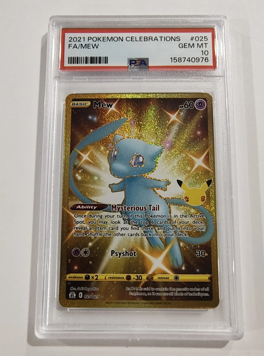 25+ Mew Pokémon TCG Professional Sports Authenticator (PSA