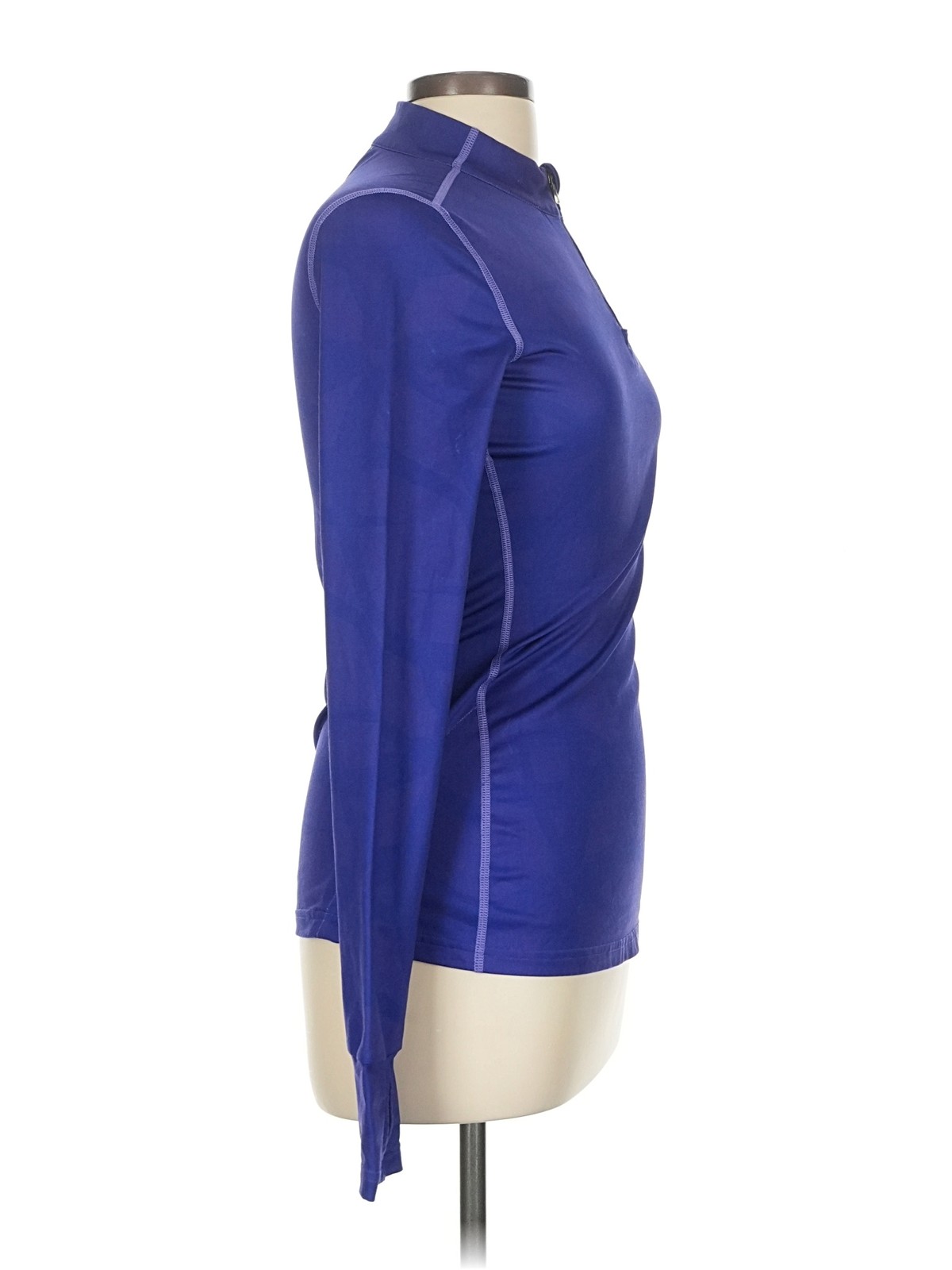 Under Armour Women Blue Long Sleeve T-Shirt M thumbnail 3